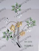 Chandelier 30% lead Crystal # YD3376L3a Size w41" x h20"