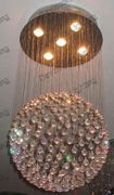 Chandelier 30% lead Crystal # YD3501XAL5a Size w16" x h30"