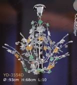 Chandelier 30% lead Crystal # YD3554DL10a Size w19" x h5" Chandelier 30% lead Crystal # YD3554DL10a Size w19" x h5"