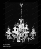 Chandelier 30% lead Crystal # YD624L12a Size w24" x h22" Chandelier 30% lead Crystal # YD624L12a Size w24" x h22"