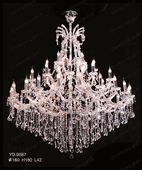 Chandelier 30% lead Crystal # YD9887L42a Size w62" x h71" Chandelier 30% lead Crystal # YD9887L42a Size w62" x h71"