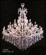 Chandelier 30% lead Crystal # YD9887L42a Size w62" x h71"