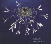 Contemporary Lighting Fixture Modern Hanging Chandelier #HY6021L15 Size w32" x h19"