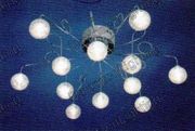 Contemporary Lighting Fixture Modern Hanging Chandelier #HY9016L12 Size w36" x h16"