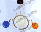 Contemporary Lighting Fixture Modern Hanging Chandelier #MX5163L3 Size w22" x h28"