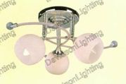 Contemporary Lighting Fixture Modern Hanging Chandelier #MX5846L3 Size w18" x h19"