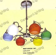 Contemporary Lighting Fixture Modern Hanging Chandelier #MXY5003L6 Size w28" x h25"