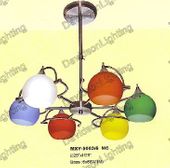 Contemporary Lighting Fixture Modern Hanging Chandelier #MXY5003L6 Size w28" x h25"