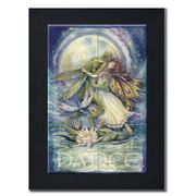 Dance by Artist Jody Bergsma Dance by Artist Jody Bergsma Tile mural of Six (6"x6" tiles) framed in a black wood frame Dimensions (LxWxH): 22.00 x 26.00 x 1.00 in.