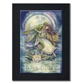 Dance by Artist Jody Bergsma Dance by Artist Jody Bergsma Tile mural of Six (6"x6" tiles) framed in a black wood frame Dimensions (LxWxH): 22.00 x 26.00 x 1.00 in.