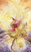 Death by Stephanie Law 8"x10" Ceramic Art Tile with recessed hangers for tabletop or wall hanging purposes Death by Stephanie Law 8"x10" Ceramic Art Tile with recessed hangers for tabletop or wall hanging purposes