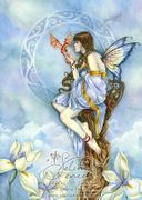 Dragon's Pet by Selina Fenech  8"x10" Ceramic Art Tile with recessed hangers for tabletop or wall hanging purposes