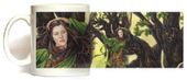 Dryad Sister Mug by Artist Jane Starr Weils 11oz Coffee Mugs Microwave and Dishwasher Safe