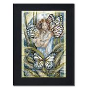 Everlasting Love by Artist Jody Bergsma Everlasting Love by Artist Jody Bergsma Tile mural of Six (6"x6" tiles) framed in a black wood frame Dimensions (LxWxH): 22.00 x 26.00 x 1.00 in.