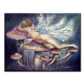 Fading Light by Carol Philips 8"x10" Ceramic Art Tile with recessed hangers for tabletop or wall hanging purposes Fading Light by Carol Philips 8"x10" Ceramic Art Tile with recessed hangers for tabletop or wall hanging purposes