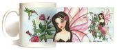Fairy In My Rose Garden Mug by Nadia Tate 11oz Coffee Mugs Microwave and Dishwasher Safe