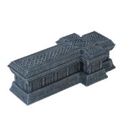 Figurine Celtic Box Hand Painted resin