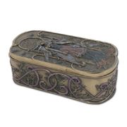 Figurine Dark Queen Box Cold Cast Bronze Designed by Artist Jessica Galbreth