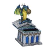 Figurine Defender of Mt.Olympus Box Hand Painted Resin