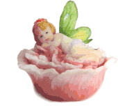 Figurine Misty Hibiscus Trinket Box Hand Painted Resin Designed by Kathleen Francour