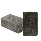 Figurine Wild Magic Fairy Box Cold Cast Resin Crafted to Detail Bronze-like finish  All items copywrited