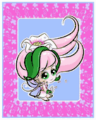 Flower Fairy by Chrissy Clark 8"x10" Ceramic Art Tile with recessed hangers for tabletop or wall hanging purposes Flower Fairy by Chrissy Clark 8"x10" Ceramic Art Tile with recessed hangers for tabletop or wall hanging purposes