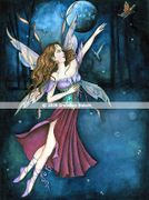 Follow Your Dreams by Gretchen Raisch-Baskin  8"x10" Ceramic Art Tile with recessed hangers for tabletop or wall hanging purposes