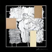 Hand painted framed oil painting on board