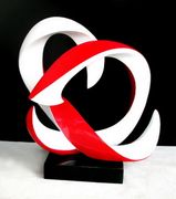 Huge Abstract Modern Sculpture figurine Size: 12''x22''x23''