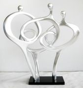 Huge Abstract Modern Sculpture figurine Size: 13''x29''x33''
