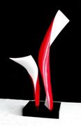 Huge Abstract Modern Sculpture figurine Size: 15''x17''x36''