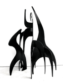 Huge Abstract Modern Sculpture figurine Size: 17''x20''x30'' Huge Abstract Modern Sculpture figurine Size: 17''x20''x30''