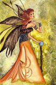 I will Wait For You by Sherri Baldy 8"x10" Ceramic Art Tile with recessed hangers for tabletop or wall hanging purposes I will Wait For You by Sherri Baldy 8"x10" Ceramic Art Tile with recessed hangers for tabletop or wall hanging purposes