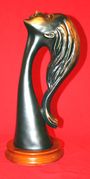 Inebriation Modern Contemporary Designed Bronze Finish Figurine by U Hoyat