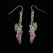 J054 Fairy Shea Earrings All Jewelry Packages with Custom Back Card & OPP Bag Lead Free Alloy