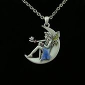 J055 Fairy Diana Necklace All Jewelry Packages with Custom Back Card & OPP Bag Lead Free Alloy