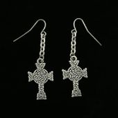 J064 Celtic Cross Earrings All Jewelry Packages with Custom Back Card & OPP Bag Lead Free Alloy J064 Celtic Cross Earrings All Jewelry Packages with Custom Back Card & OPP Bag Lead Free Alloy