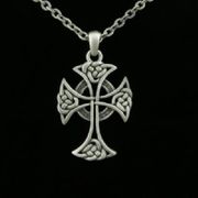 J067 Celtic Cross Necklace All Jewelry Packages with Custom Back Card & OPP Bag Lead Free Alloy