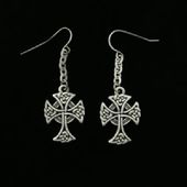 J068 Celtic Cross Earrings All Jewelry Packages with Custom Back Card & OPP Bag Lead Free Alloy J068 Celtic Cross Earrings All Jewelry Packages with Custom Back Card & OPP Bag Lead Free Alloy