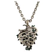 J072 Druid Dragon Pendant All Jewelry Packages with Custom Back Card & OPP Bag Lead Free Alloy