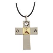 J088 Cross Pendant All Jewelry Packages with Custom Back Card & OPP Bag Lead Free Alloy