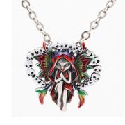 J099 Rainbow of Bones All Jewelry Packages with Custom Back Card & OPP Bag Lead Free Alloy