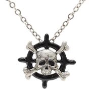 J108 Pirate Wheel All Jewelry Packages with Custom Back Card & OPP Bag Lead Free Alloy