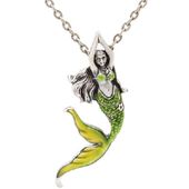 J115 Mermaids All Jewelry Packages with Custom Back Card & OPP Bag Lead Free Alloy