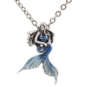 J116 Mermaids All Jewelry Packages with Custom Back Card & OPP Bag Lead Free Alloy