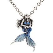 J116 Mermaids All Jewelry Packages with Custom Back Card & OPP Bag Lead Free Alloy