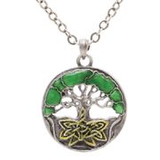 J131 Celtic Tree of Life All Jewelry Packages with Custom Back Card & OPP Bag Lead Free Alloy
