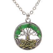 J131 Celtic Tree of Life All Jewelry Packages with Custom Back Card & OPP Bag Lead Free Alloy