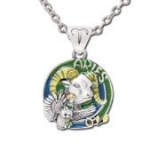 J146 Aries Necklace Designed by Jody Bergsma Lead Free Metal