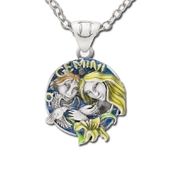 J149 Gemini Necklace Designed by Jody Bergsma Lead Free Metal